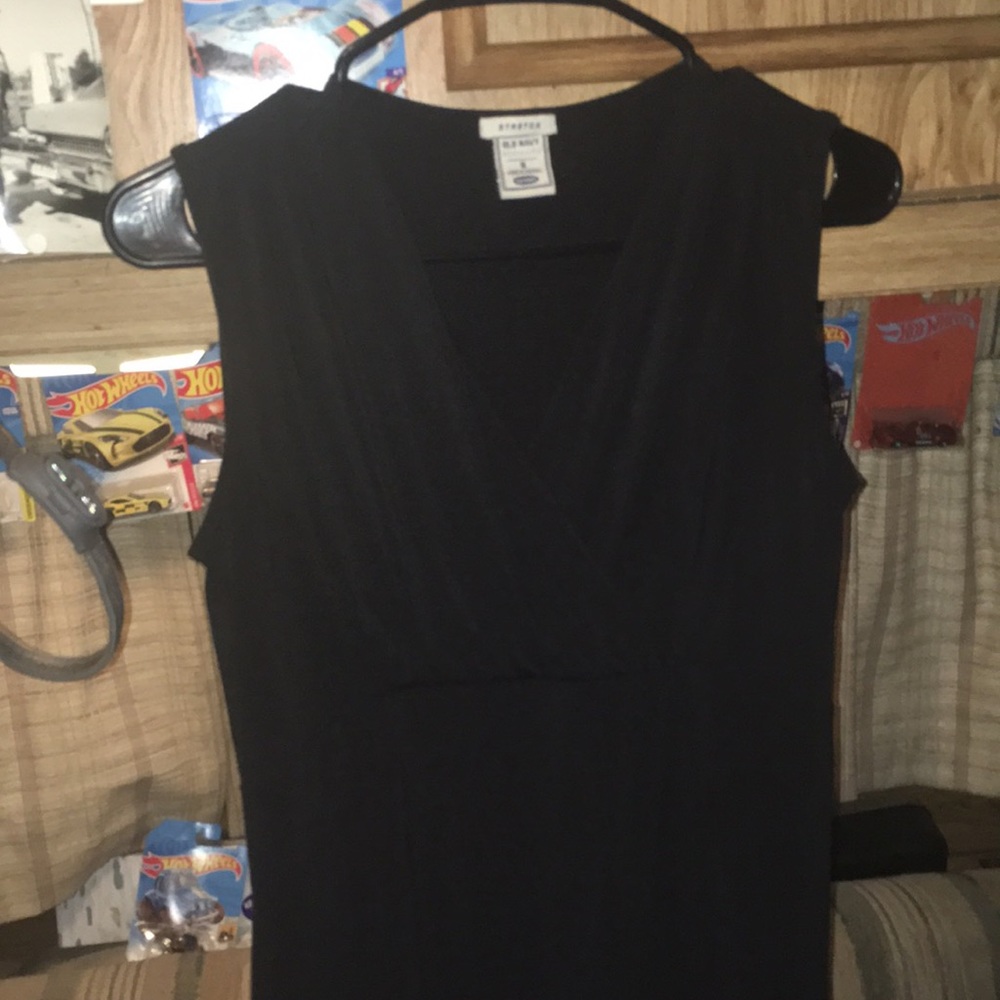 Old Navy Stretch maternity dress just below knee size s black